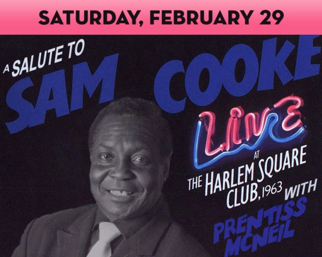 sam cooke live at the harlem square club tribute by prentiss mcneill logo 90710