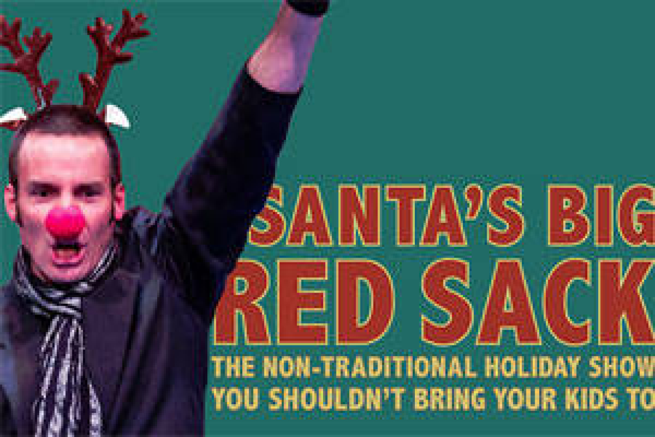 santas big red sack logo 63182