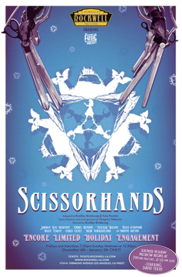 scissorhands a musical inspired by the film logo 88679