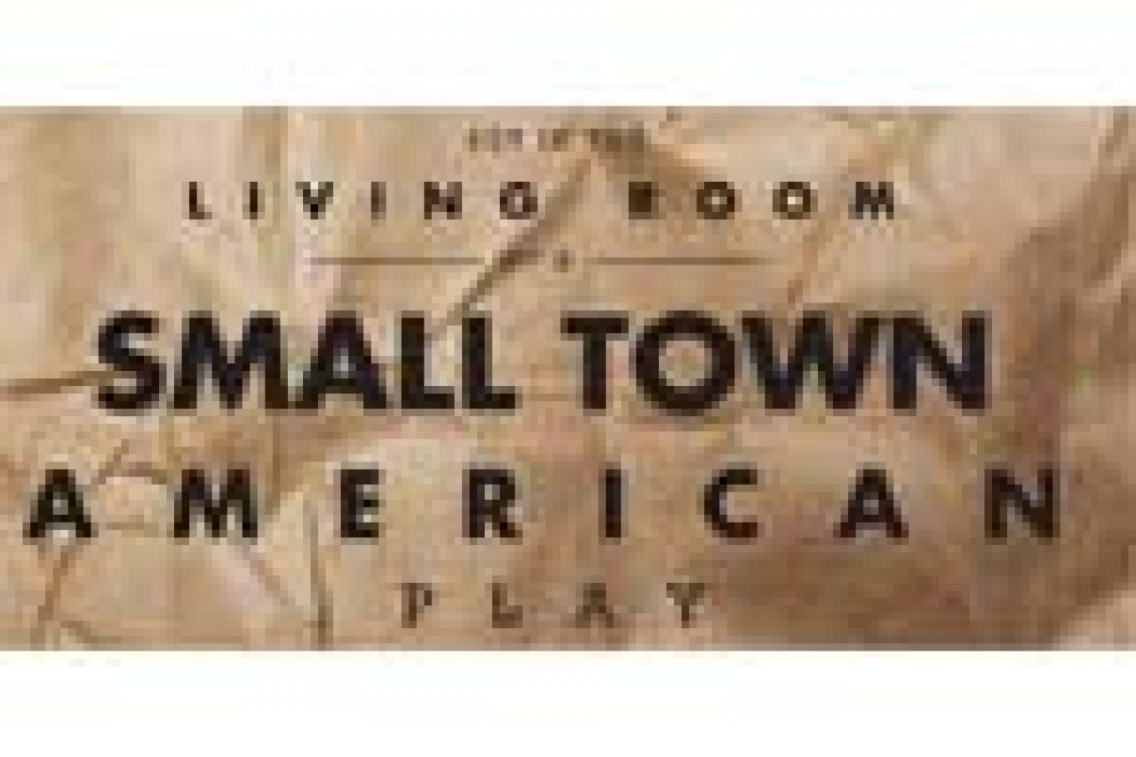 set in the living room of a small town american play logo 4754