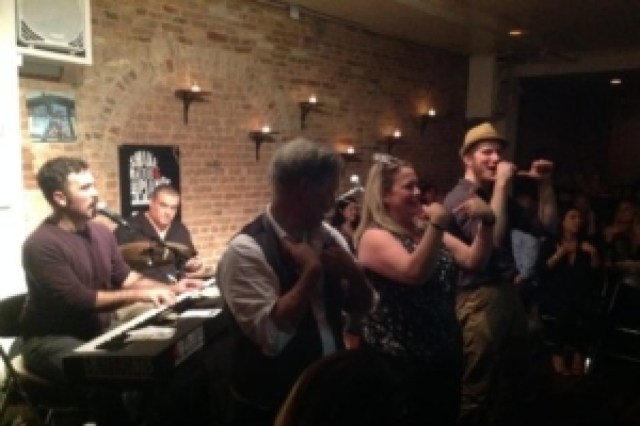 shake rattle roll boozy brunch logo 90124