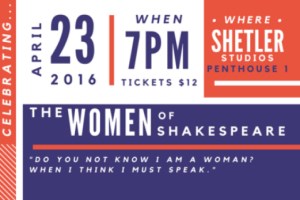 Shakesday: The Women of Shakespeare