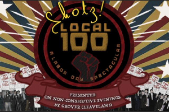 shotz local 100 a labor day spectacular presented on nonconsecutive evenings by grover cleveland logo 86867