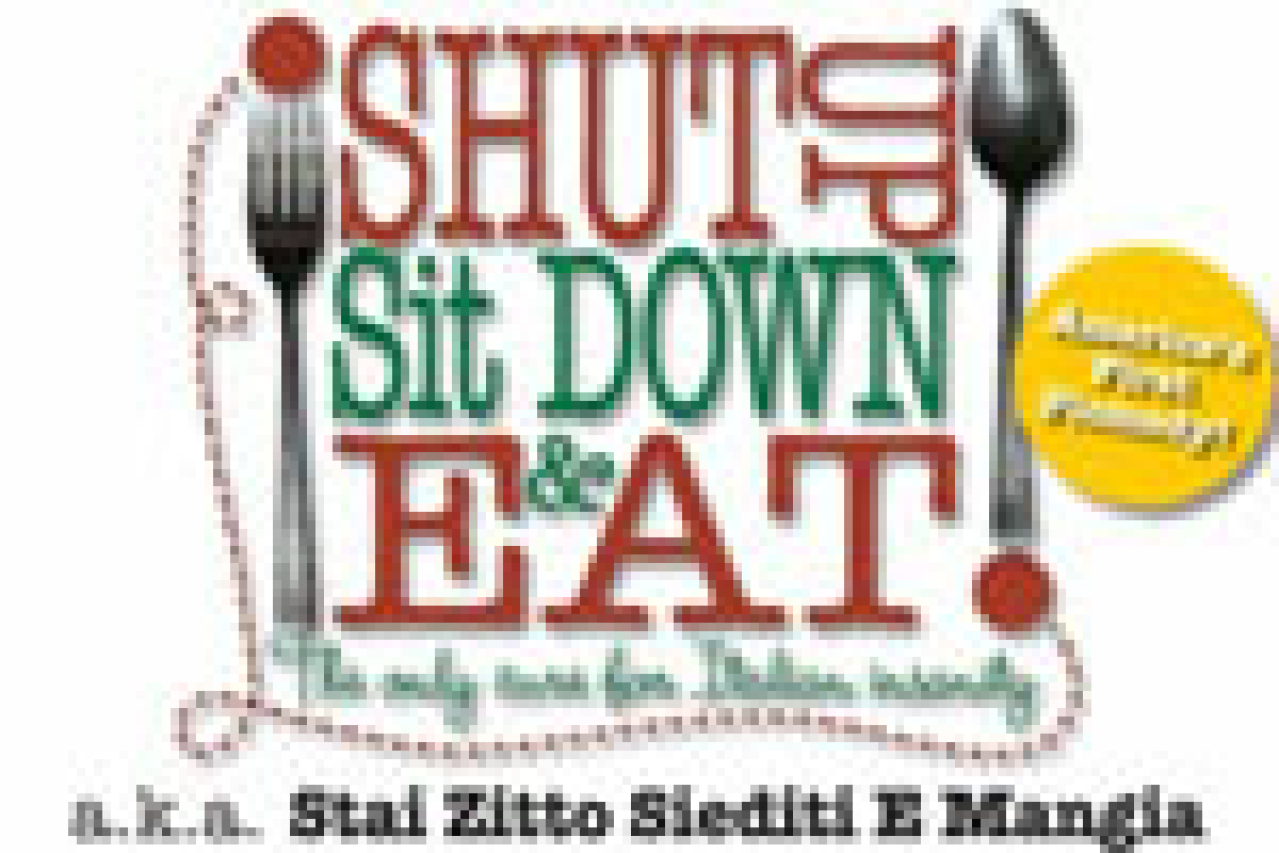 shut up sit down and eat logo 10801