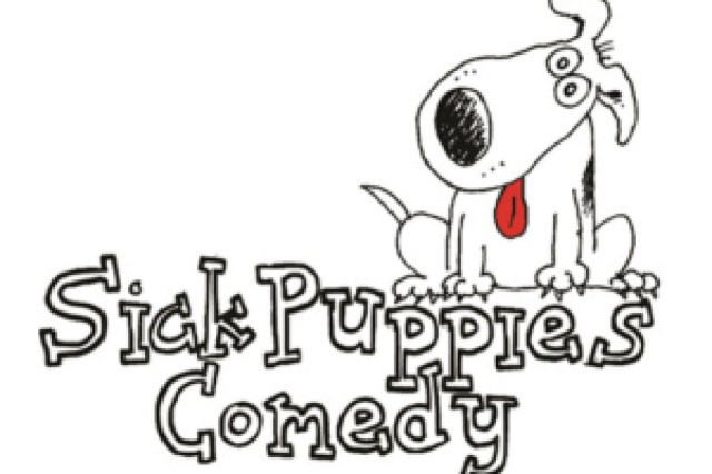 sick puppies comedy logo 42339