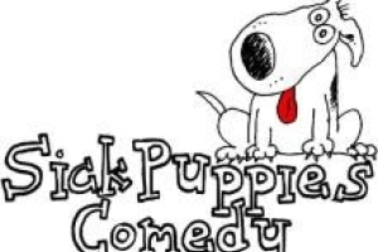 sick puppies comedy standup comedy show logo 58390
