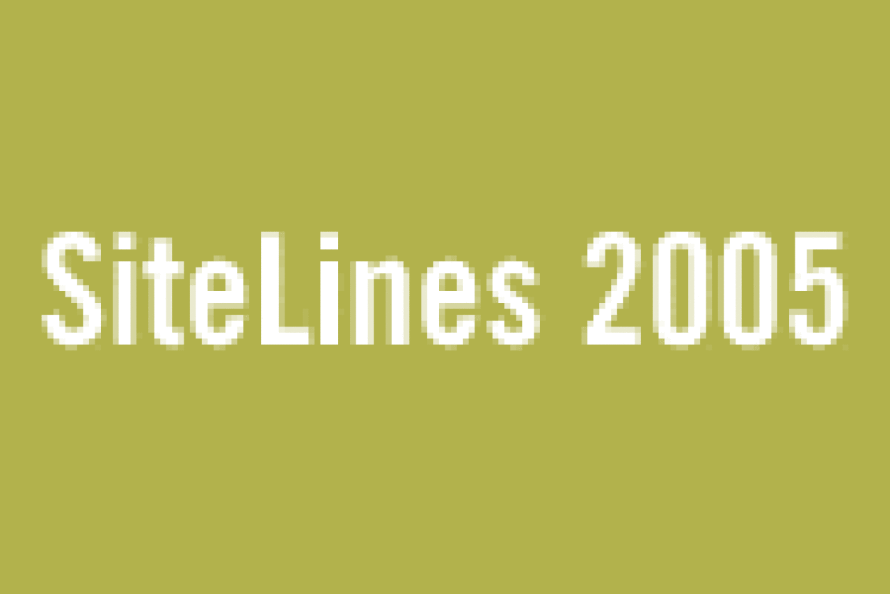 sitelines 2005 logo 29495