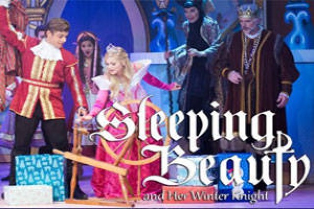 sleeping beauty and her winter knight logo 63330