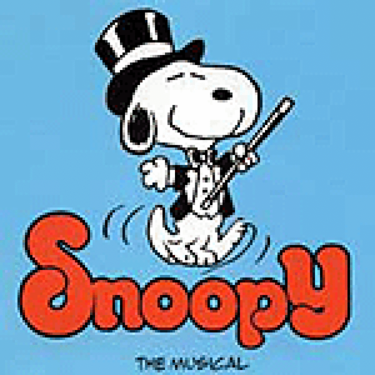 snoopy the musical logo 29671