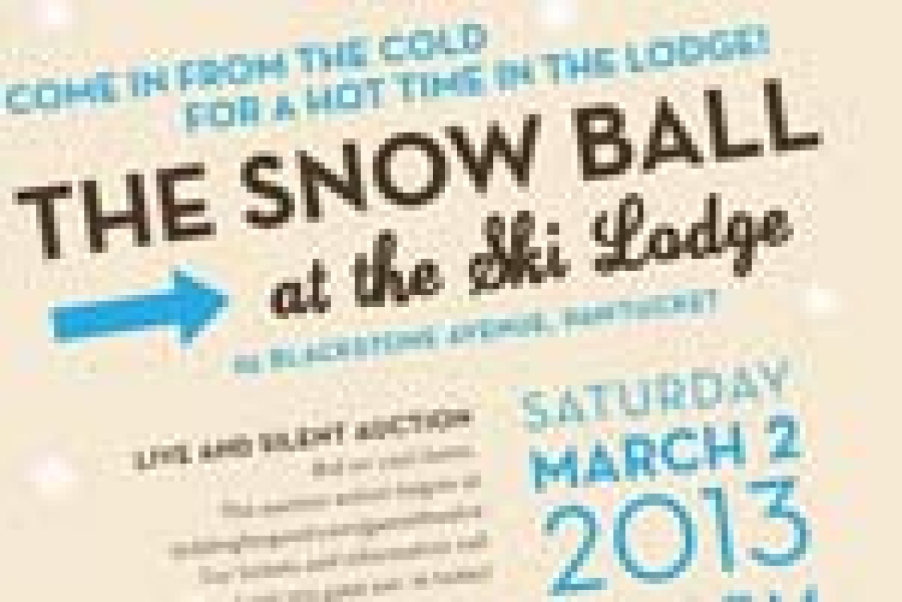 snow ball in the ski lodge logo 5799