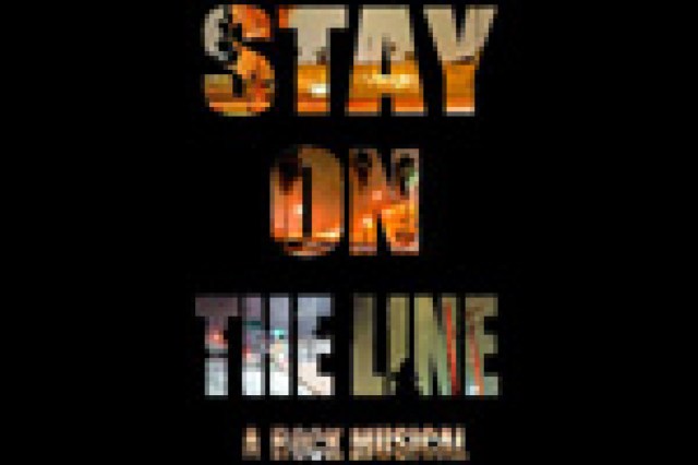 stay on the line a rock musical logo 4869