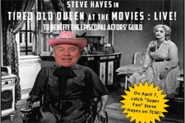 steve hayes tired old queen at the movies live logo 37625