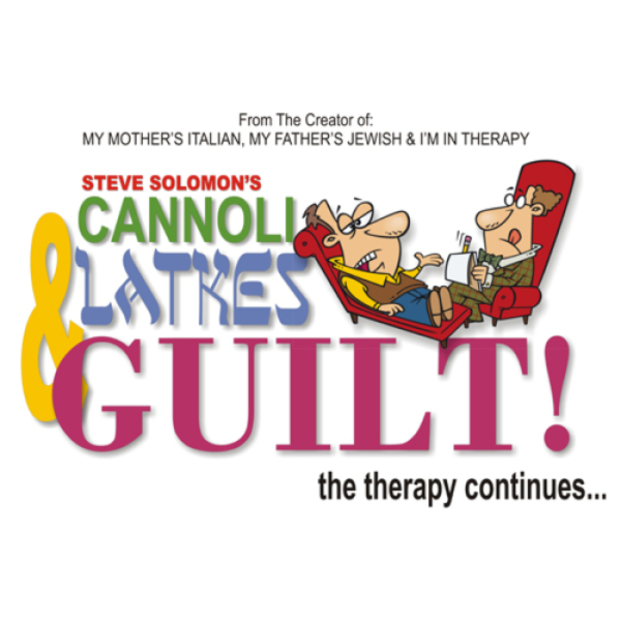 steve solomons cannoli latkes guilt logo Broadway shows and tickets