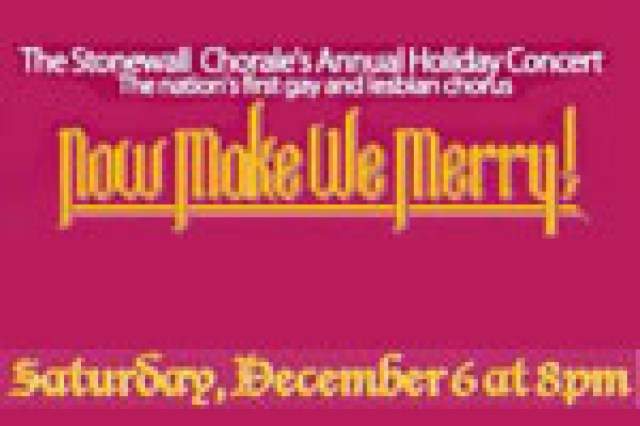 stonewall chorale now make we merry logo 21690