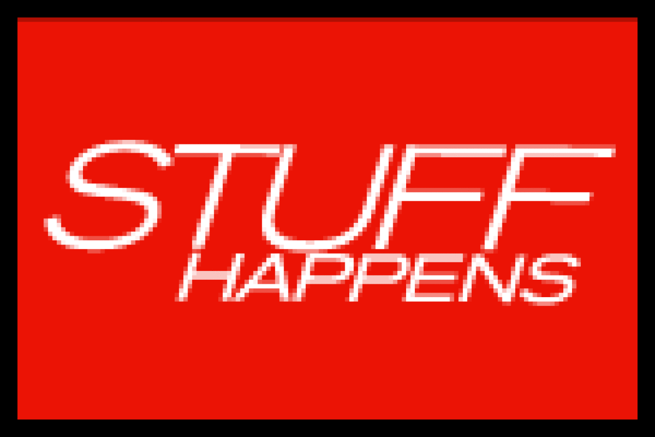 stuff happens logo Broadway shows and tickets