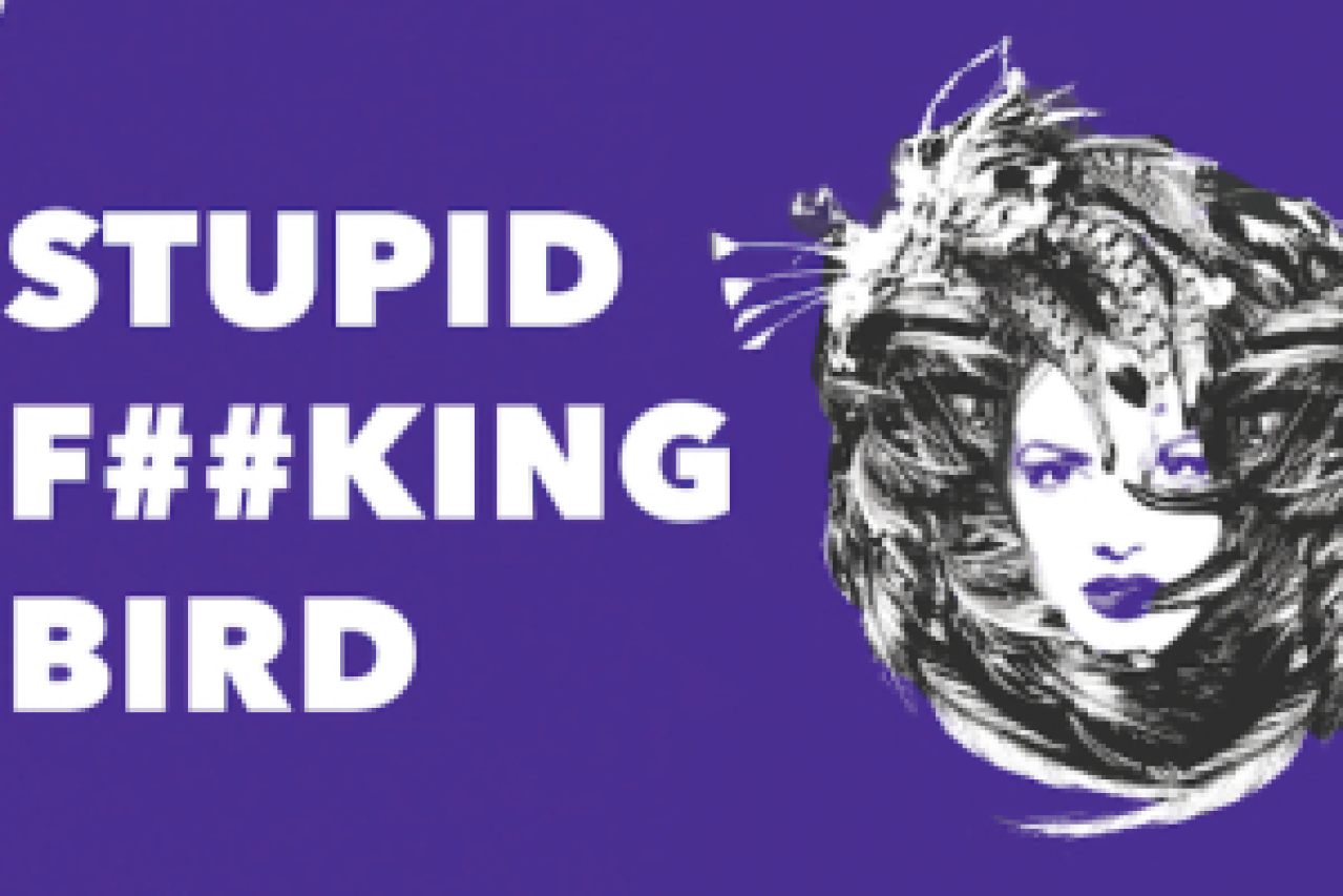 stupid fking bird logo 87874