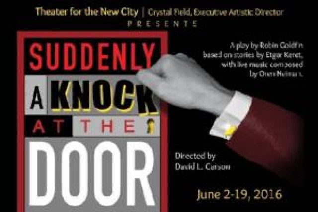 suddenly a knock at the door logo 57496