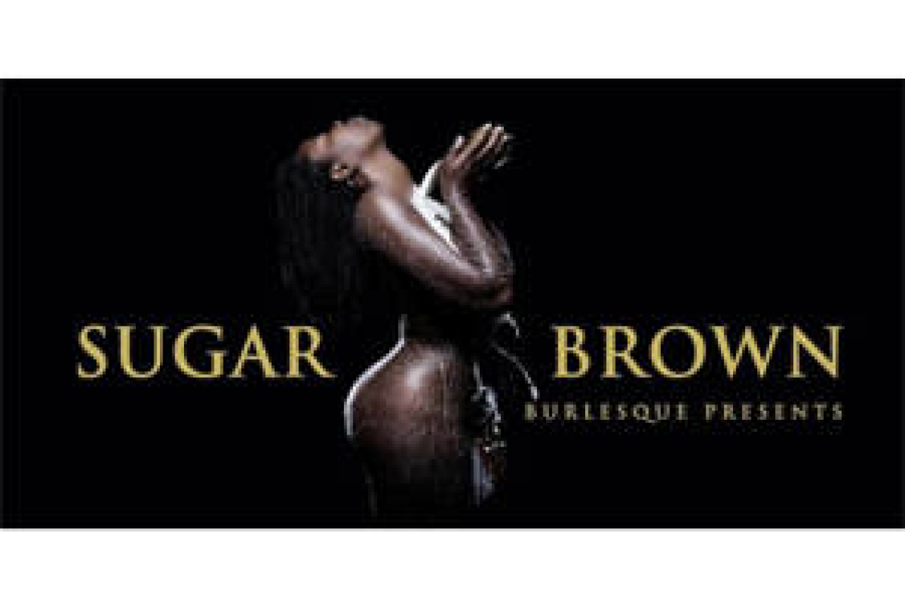 sugar brown burlesque bad bougie comedy san diego logo 87404