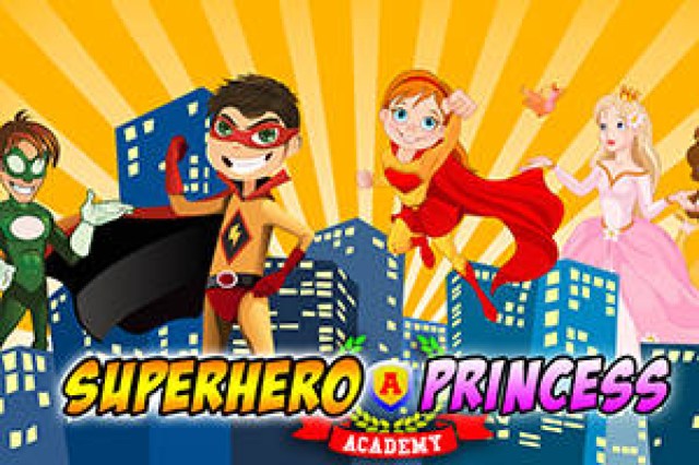 super hero princess academy show logo 49432