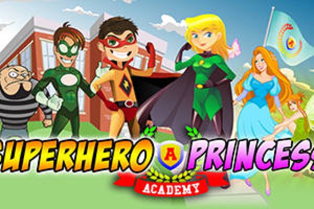 superhero and princess academy 4 logo 58666