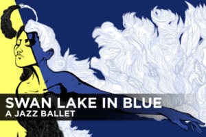 Swan Lake in Blue