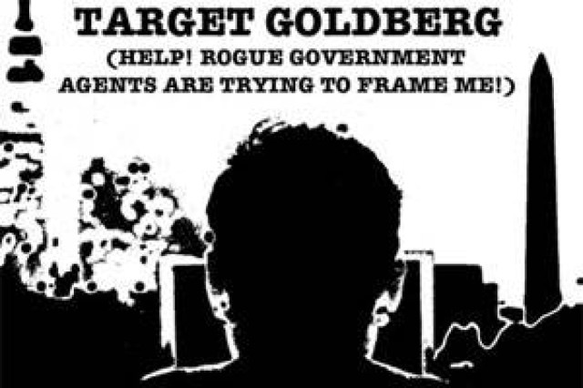 target goldberg help rogue government agents are trying to frame me logo 60033
