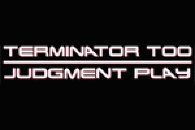 terminator too judgment play logo 11464