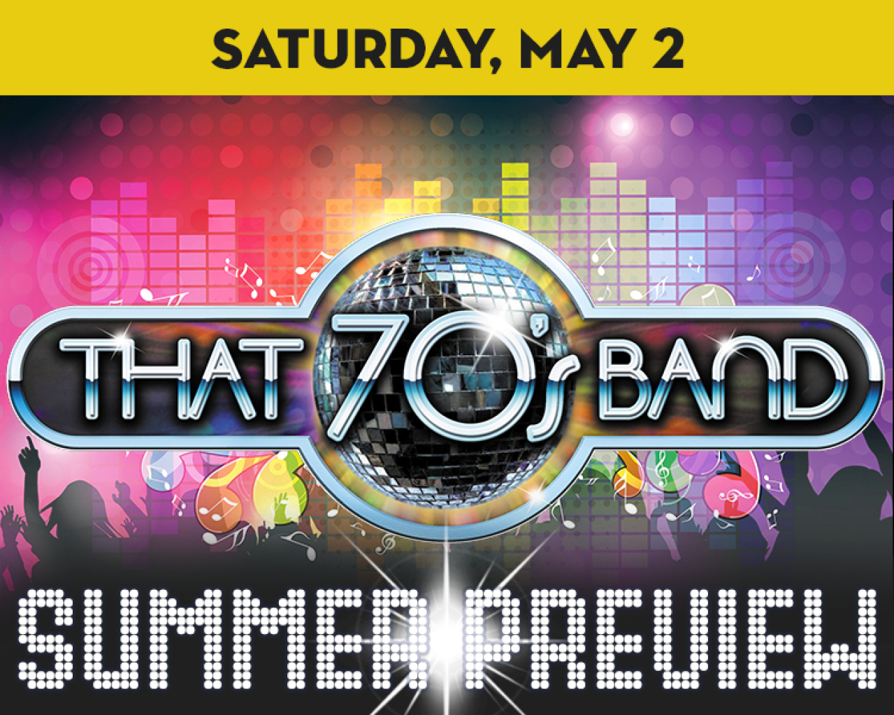 that 70s band summer preview logo 91601