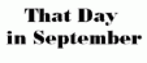 That Day in September