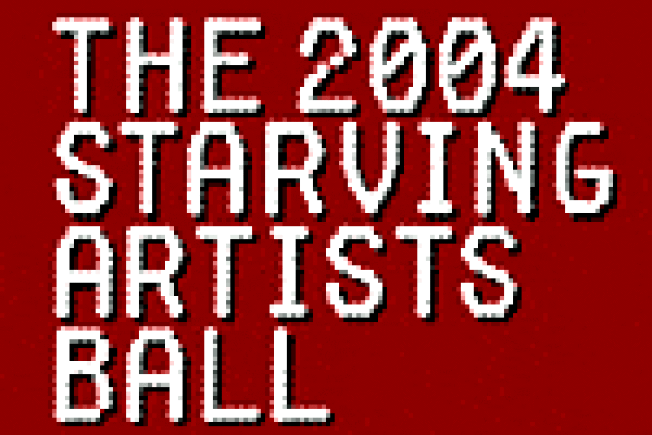 the 2004 starving artists ball logo 3292