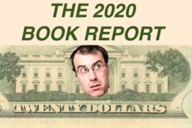 the 2020 book report logo 89848