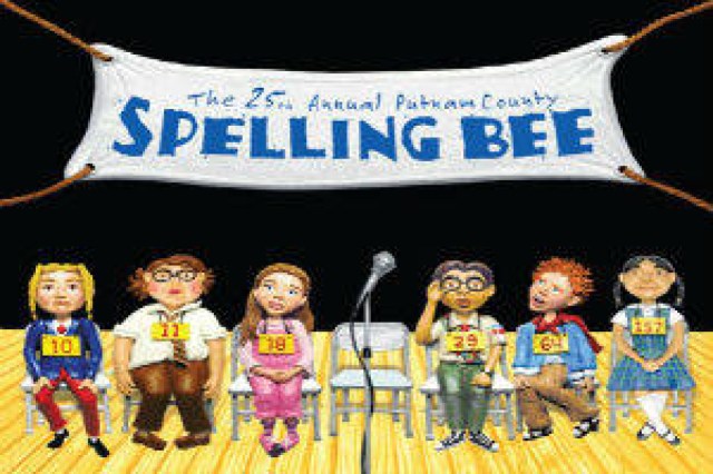 the 25th annual putnam county spelling bee logo 40029