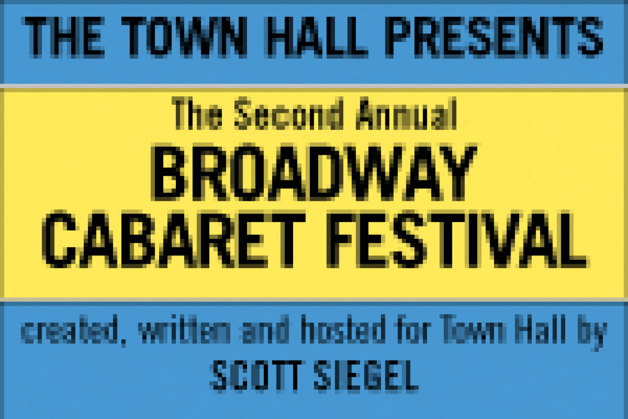 the 2nd annual broadway cabaret festival logo 27688