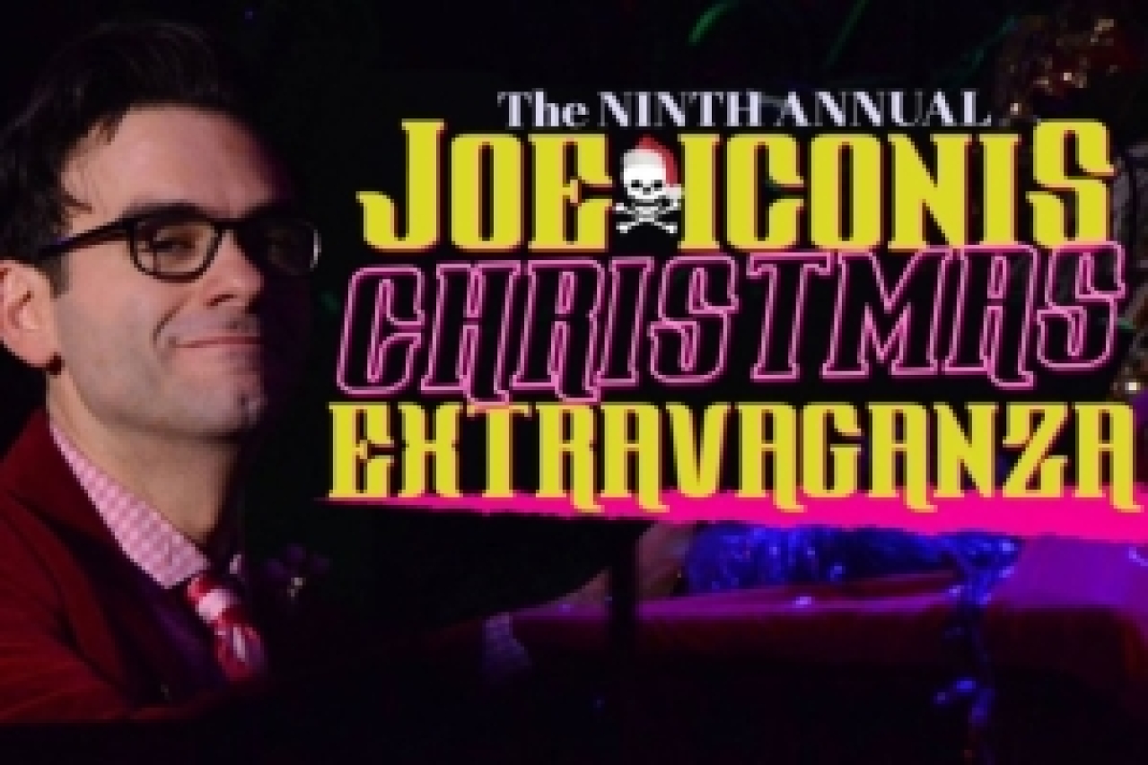 the 9th annual joe iconis christmas extravaganza logo 63211