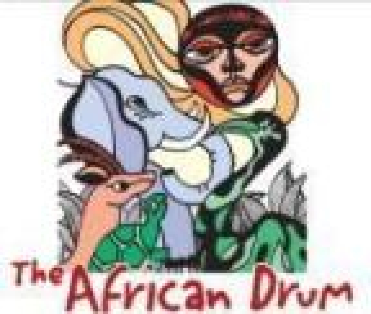 the african drum logo 21402