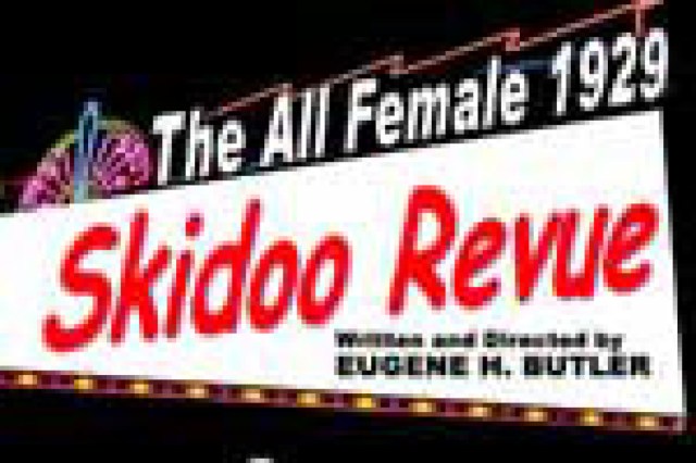 the all female 1929 skidoo revue logo 23932
