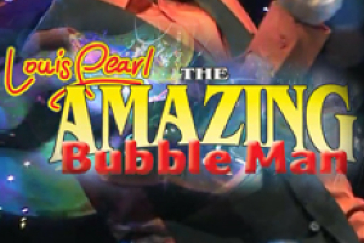 the amazing bubble man logo 34112