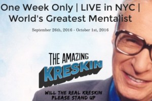 The Amazing Kreskin: Will The Real Kreskin Please Stand Up