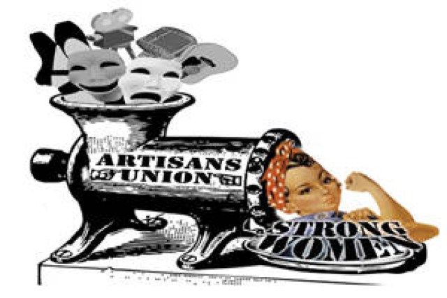 the artisans union strong women logo 37816
