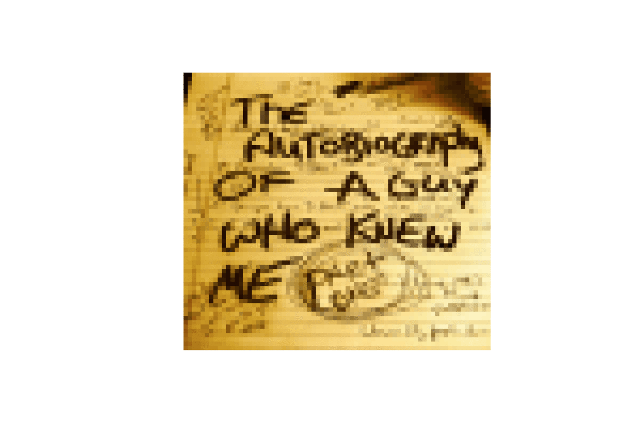 the autobiography of a guy who knew me logo 9249