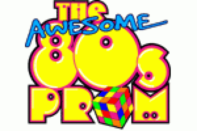 the awesome 80s prom logo 28760