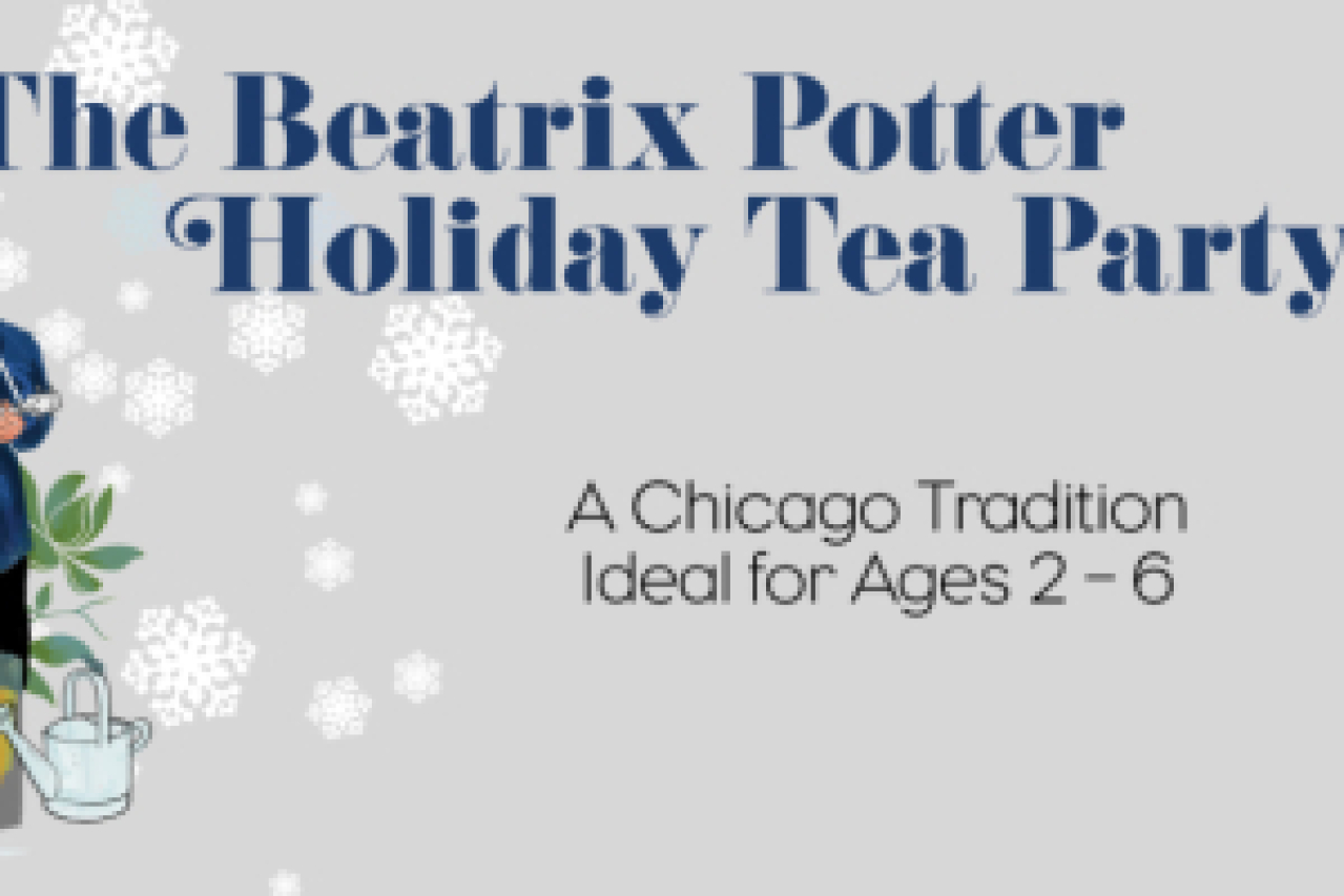 the beatrix potter holiday tea party logo 89088
