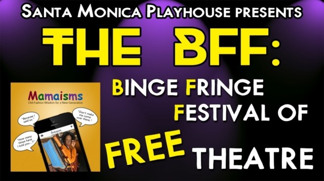 the bff binge fringe festival mamaisms logo 93484
