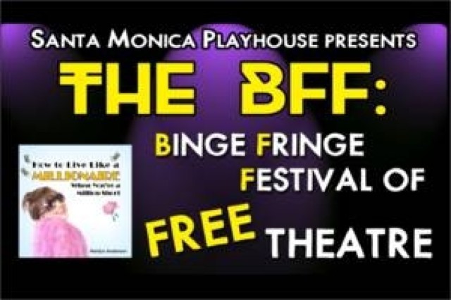 the bff binge fringe festival of free theatre logo 92499