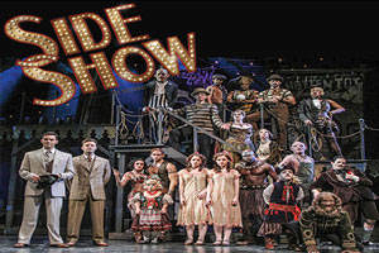 the cast of side show added attractions logo 45626