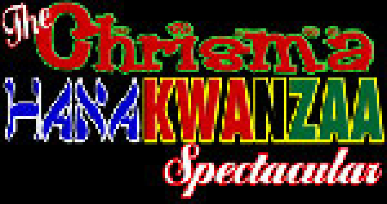 the chrismashanakwanzaa spectacular logo 28578