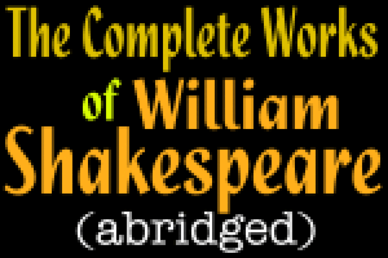 the complete works of william shakespeare abridged logo 27241