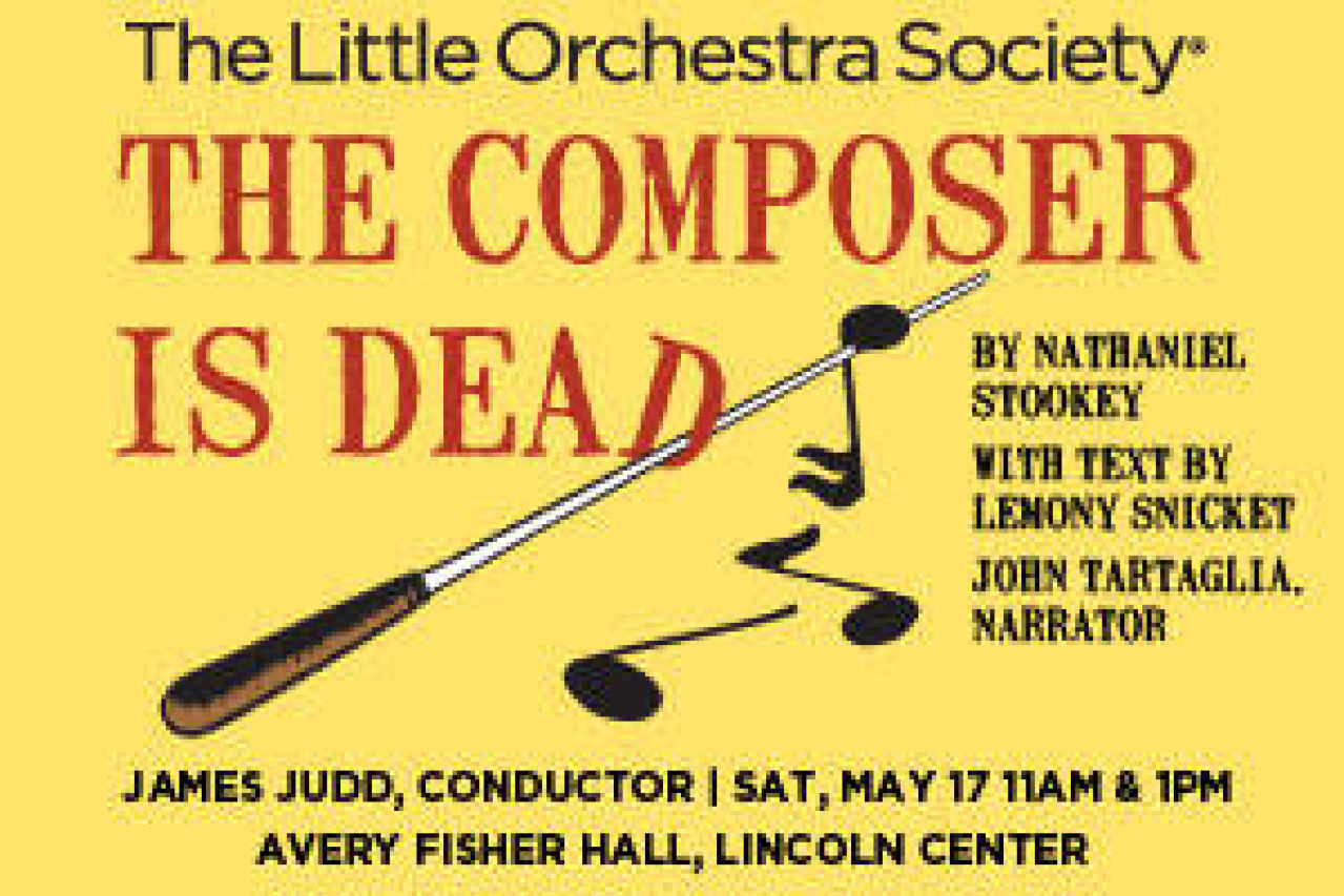 the composer is dead logo Broadway shows and tickets