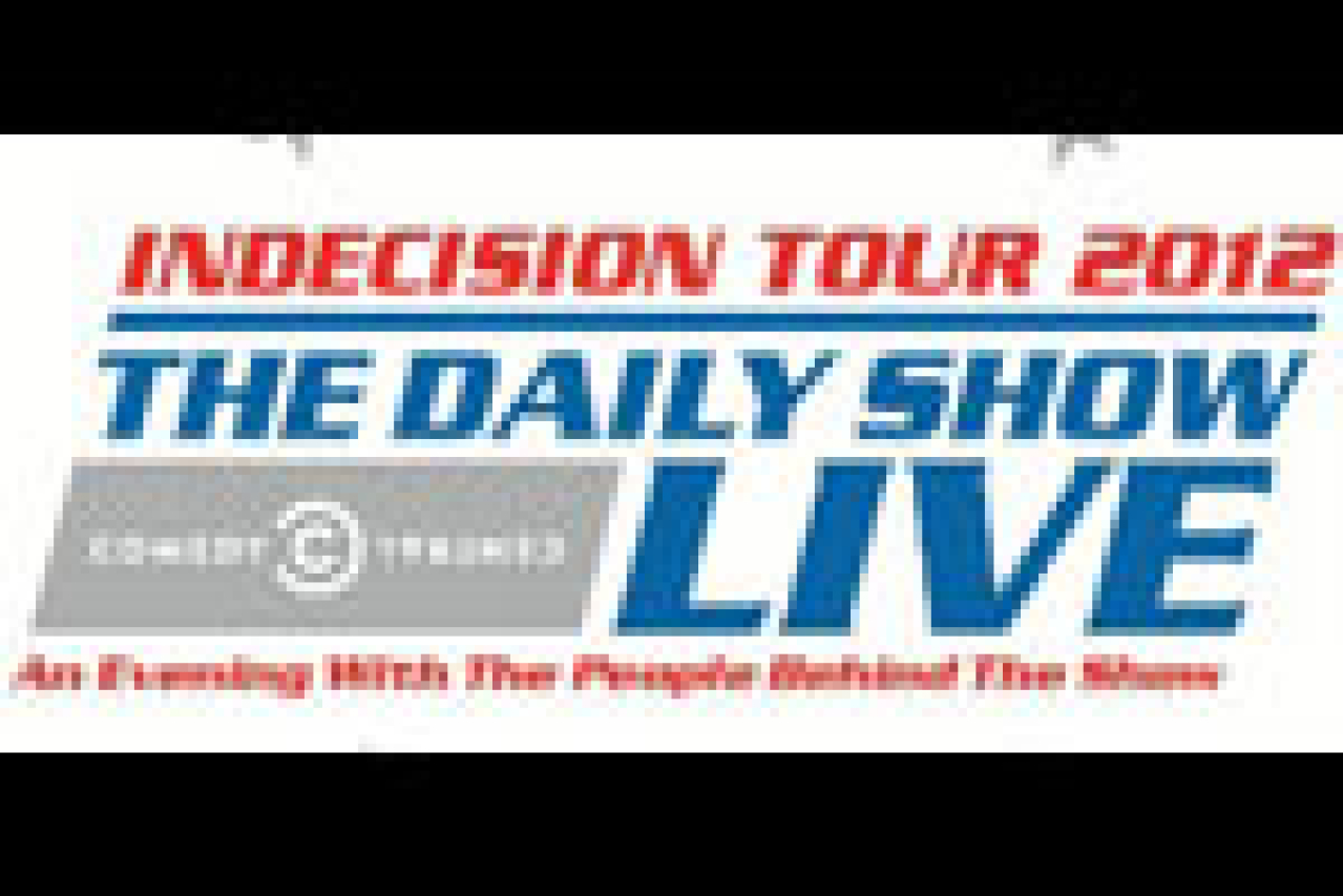 the daily show indecision 2012 tour featuring rory albanese rob riggle and al madrigal logo 11660