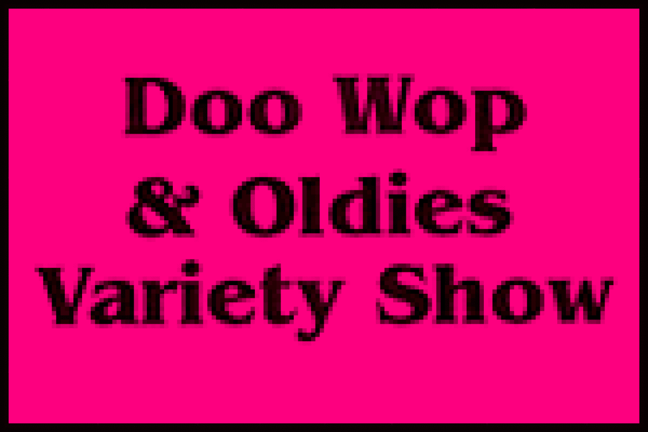 the doo wop and variety show logo 29176
